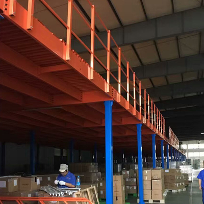Modular Design Galvanized Steel Structure Platform For Mezzanine Floor Racking System