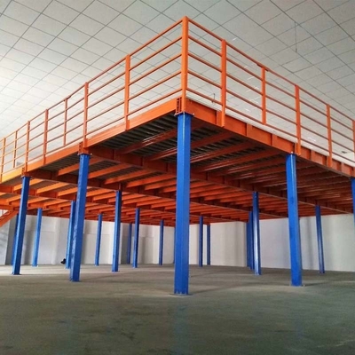 Multi Level Warehouse Steel Structure Platform Robust Construction Custom Dimensions