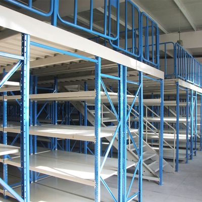 Multi Level Warehouse Steel Structure Platform Robust Construction Custom Dimensions