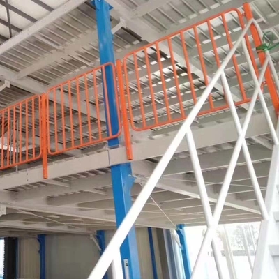 Fully Customizable Steel Platform Mezzanine Floor System Multi Level Racking Design