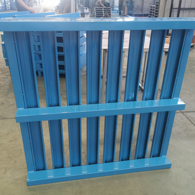 Warehouse Steel Pallets Galvanized Mild Metal Storage Pallets 1000x800 1000x1000