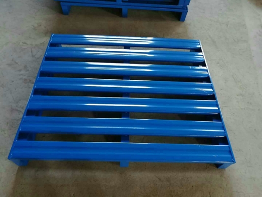 Customized Two Way Steel Pallet Warehouse Pallet 500-2000kg Load Capacity