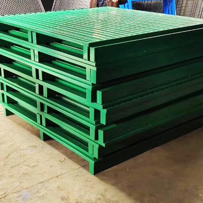 2 Way Entry Type Warehouse Steel Pallet Hot Dip Galvanized Custom Capacity