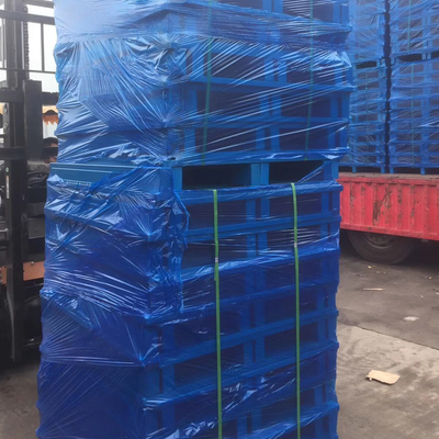 3000KG Industrial Warehouse Steel Pallets Heavy Duty Pallets 2 Way Entry