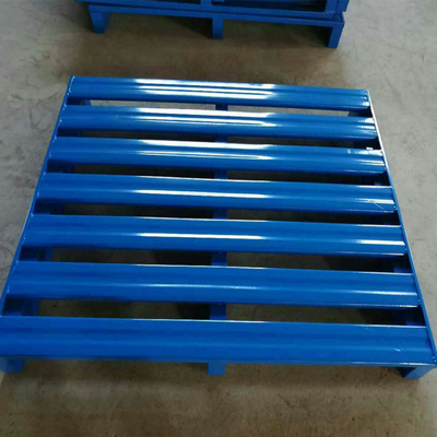 3000KG Industrial Warehouse Steel Pallets Heavy Duty Pallets 2 Way Entry