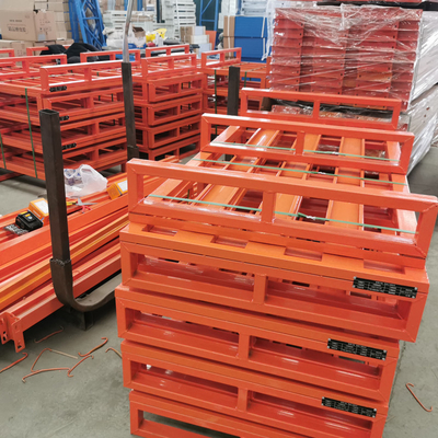 Rust Resistance Warehouse Steel Pallet Double Face Customized Size For Forklift Access