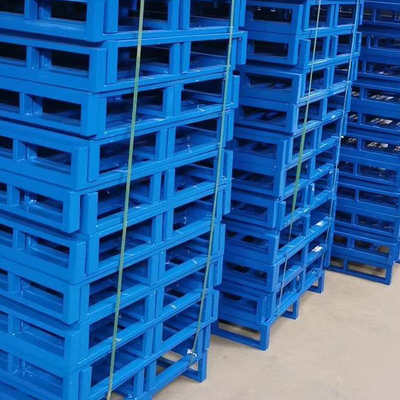 2 Way Entry Steel Pallets Heavy Duty Storage 500KG-3000KG Load Capacity