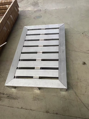 Heavy Duty Industrial 6061-T6 Aluminum Pallet 300-2500KG Capacity ISO Standard