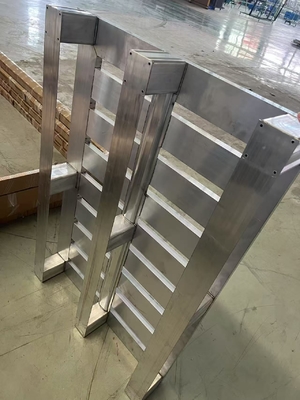 Heavy Duty Industrial 6061-T6 Aluminum Pallet 300-2500KG Capacity ISO Standard