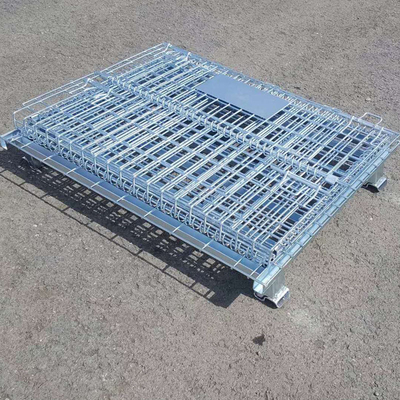 Galvanized Collapsible Stillage Cage 800kg-1500kg 800x600x640mm 1000x800x840mm