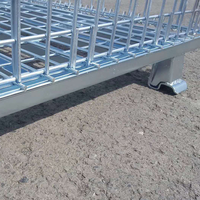 Galvanized Collapsible Stillage Cage 800kg-1500kg 800x600x640mm 1000x800x840mm