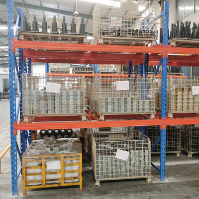Custom Color Steel Wire Mesh Container 1×0.8×0.84m Metal Storage Stacking Container
