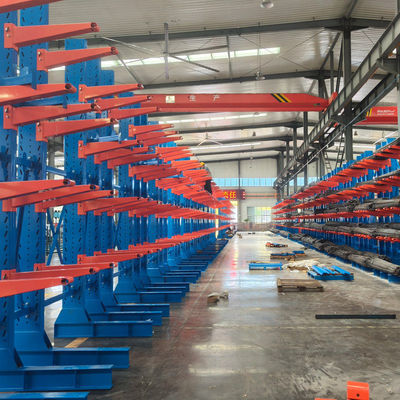 Customized Cantilever Rack  Industrial  Warehouse  Rack  Cable Tube Factory Metal Pipe Cantilever Rack