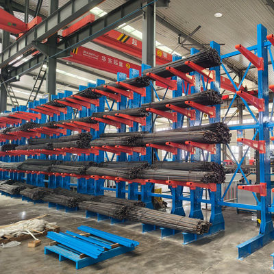 Đứng cantilever tùy chỉnh kho hàng công nghiệp Đứng ống cáp nhà máy ống kim loại Đứng cantilever