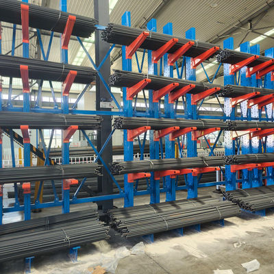 Customized Cantilever Rack  Industrial  Warehouse  Rack  Cable Tube Factory Metal Pipe Cantilever Rack