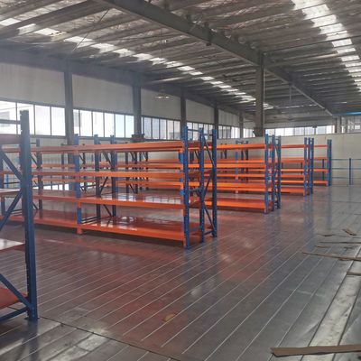Customized Warehouse Shelving Racks Heavy-Duty Mezzanine Rack Multi-Level Warehouse Storage