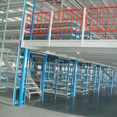Customized Warehouse Shelving Racks Heavy-Duty Mezzanine Rack Multi-Level Warehouse Storage