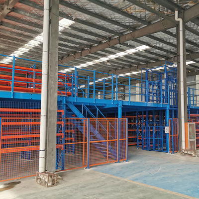 Cửa hàng Mezzanine hạng nặng với dung lượng tải 300-1000kg và kho lưu trữ lưu trữ tùy chỉnh