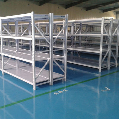 Độ cao điều chỉnh 500kg/mảng Capacity Boltless Metal Shelf Industrial Warehouse Storage Rack