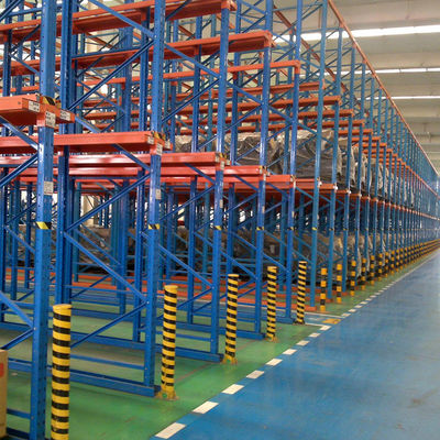 Rak Drive In dan Rak Palet untuk Penyimpanan Kepadatan Tinggi yang Dapat Diakses Forklift Penjualan Rak Industri
