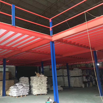 Customized  Steel Structure Platform  Warehouse Storage Platform Mezzanine Rack Storage Holders Racks