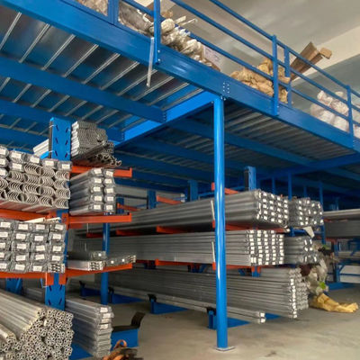 Customized  Steel Structure Platform  Warehouse Storage Platform Mezzanine Rack Storage Holders Racks