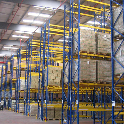 Adjustable Warehouse Pallet Rack Heavy Duty Shelf Large Capacity Selective Racking