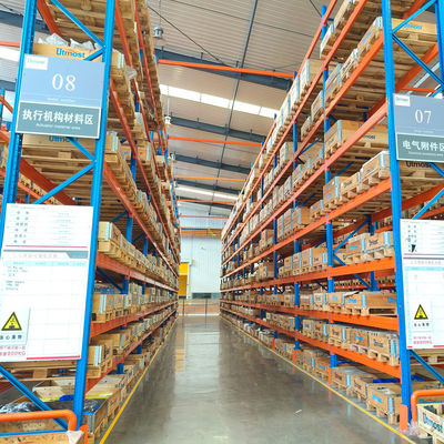 Adjustable Height Warehouse Storage Racks With 5000kg Load Capacity Pallet Rack Shelving