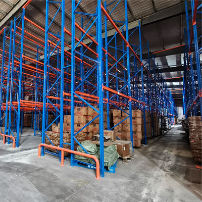 Customized Industrial Metal Shelving Heavy Duty Pallet Racking Large Capacity Selective Racking  For Sale