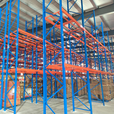 Heavy Duty Assembled   Warehouse Pallet Rack  Store Shelf  Large Capacity Selective Racking