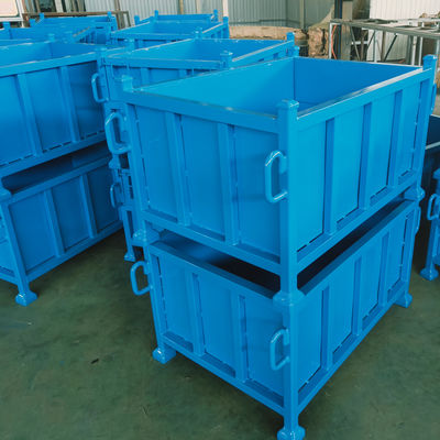 Metal Pallet Crate Metal Storage Cage Stackable Pallet Cage Manufacturing Companies OEM
