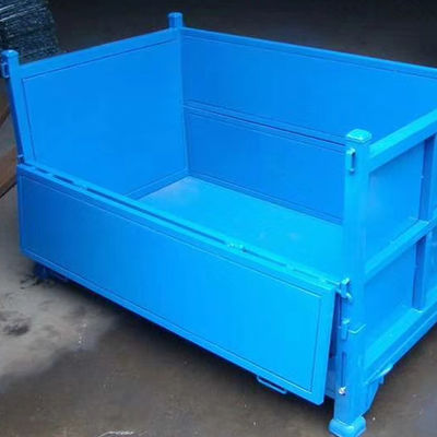 Stackable Pallet Boxes Storage Pallet Box Metal Material Box  STorage Container Sale For