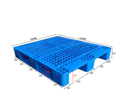 Customized HDPE PLASTIC PALLET Modified Copolymer Polypropylene Tray 1200*1000*165