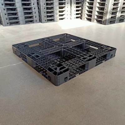 Heavy-Duty Rackable HDPE Plastic Pallet (1000x1000x150mm)