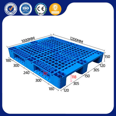 HDPE PLASTIC PALLET  1200*1000*150 Dynamic Load 1500kg For Sale