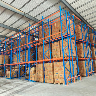 조절 가능한 높이의 헤비 듀티 팔레트 랙 선반, 5000kg 창고 선반 랙 판매용