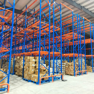Heavy Duty Pallet Racks with 5000kg Load Capacity Adjustable Height and Forklift Accessible for Warehouse Storage