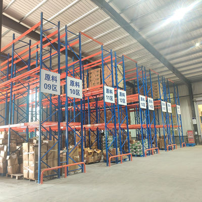 Adjustable Height Heavy Duty Pallet Rack Shelving With 5000kg  Warehouse Shelving Racks Sale For