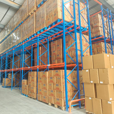 Heavy Duty Pallet Rack With 500KG-4000kg Load Capacity Adjustable Height  Accessible For Industrial Warehouse Storage