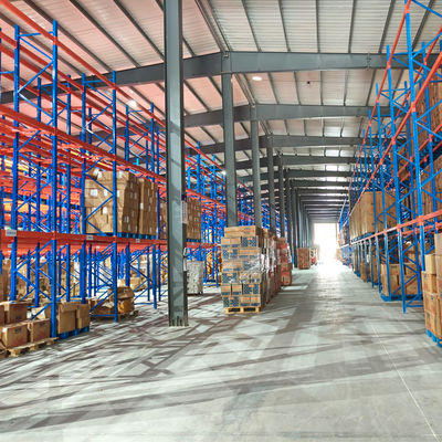 Heavy Duty Pallet Racks With First In First Out Industrial Racks For Warehouse Warehouse Racking
