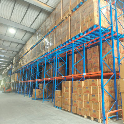 Heavy Duty Pallet Racks with 5000kg Load Capacity Adjustable Height and Forklift Accessible for Warehouse Storage