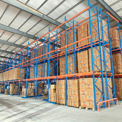Heavy Duty Pallet Racks with 5000kg Load Capacity Adjustable Height and Forklift Accessible for Warehouse Storage