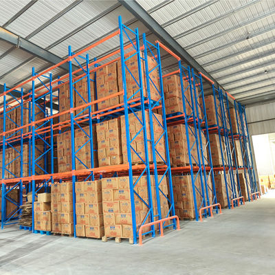 Heavy Duty Pallet Rack With 500KG-4000kg Load Capacity Adjustable Height  Accessible For Industrial Warehouse Storage