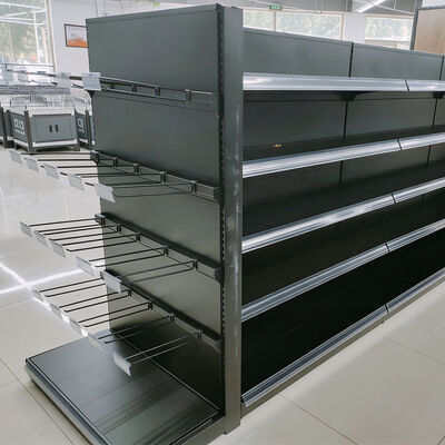 Large Capacity Supermarket Display Rack with Adjustable Height and Customizable Size for Retail Supermarket Rack