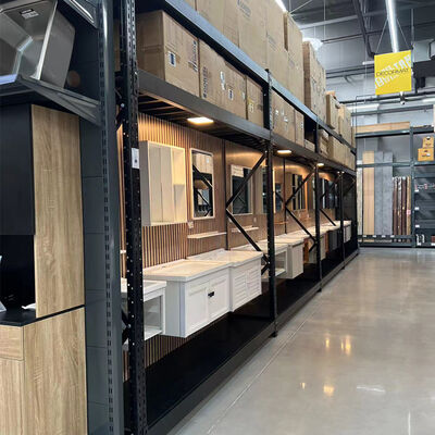 Large Capacity Supermarket Display Rack with Adjustable Height and Customizable Size for Retail Supermarket Rack